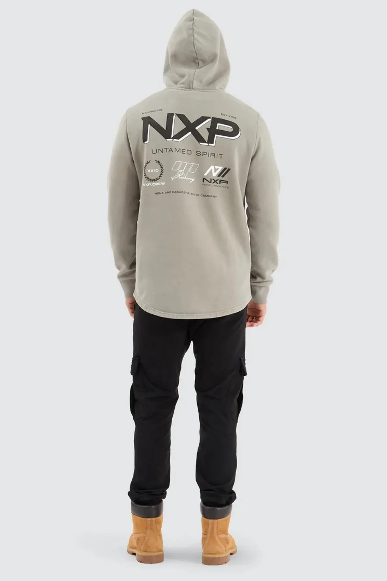 Opium Dual Curved Hoodie Pigment Shadow Windproof Inner Layer