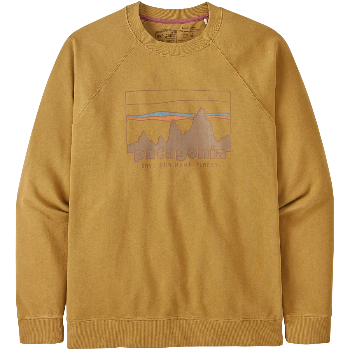 Men's 73 Skyline Organic Cotton Crew Sweater Warm design
