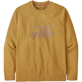 Men's 73 Skyline Organic Cotton Crew Sweater Warm design