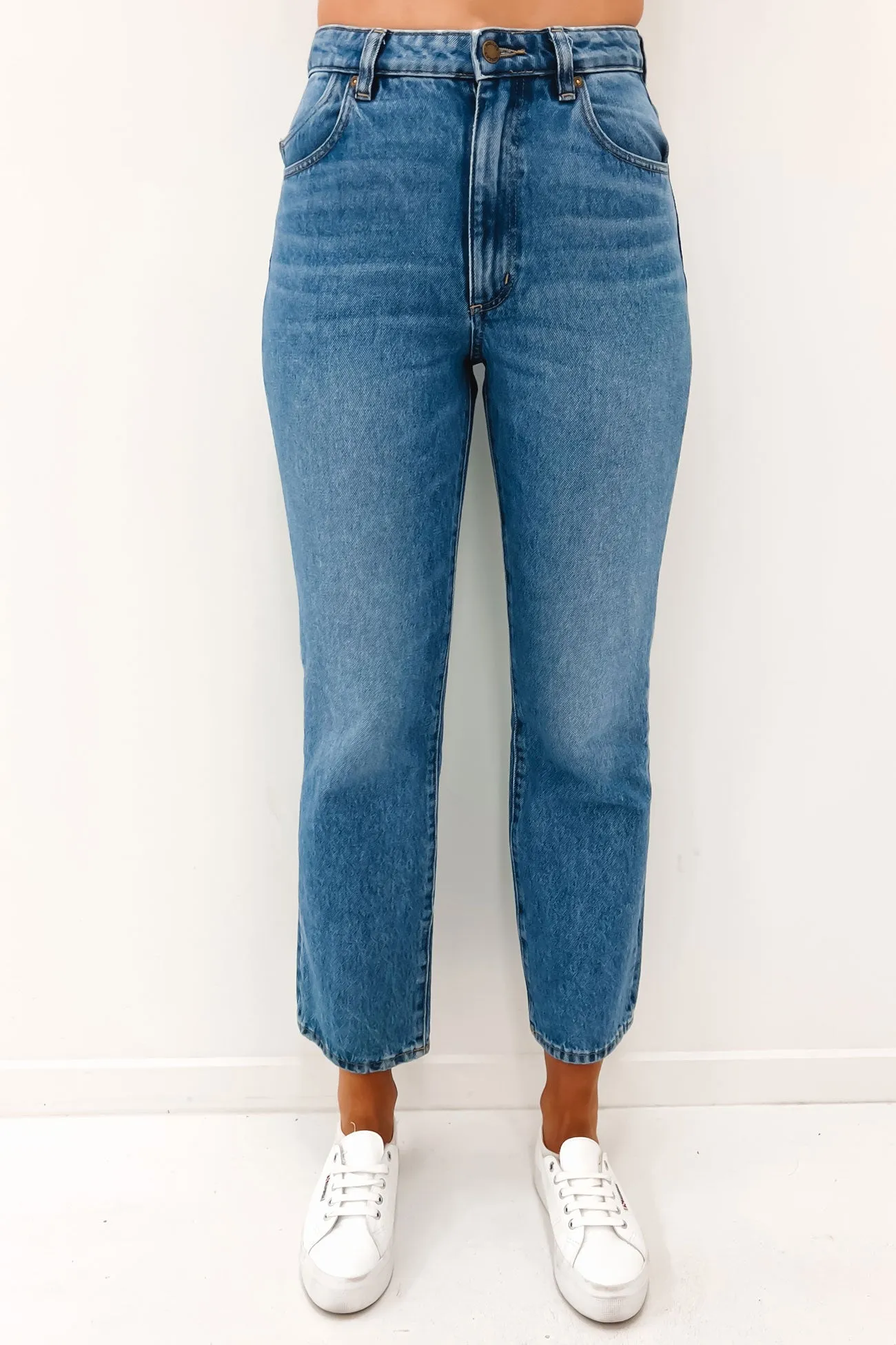 Daily Fit Non Irritating Inner Lining Original Straight Jean Santorini