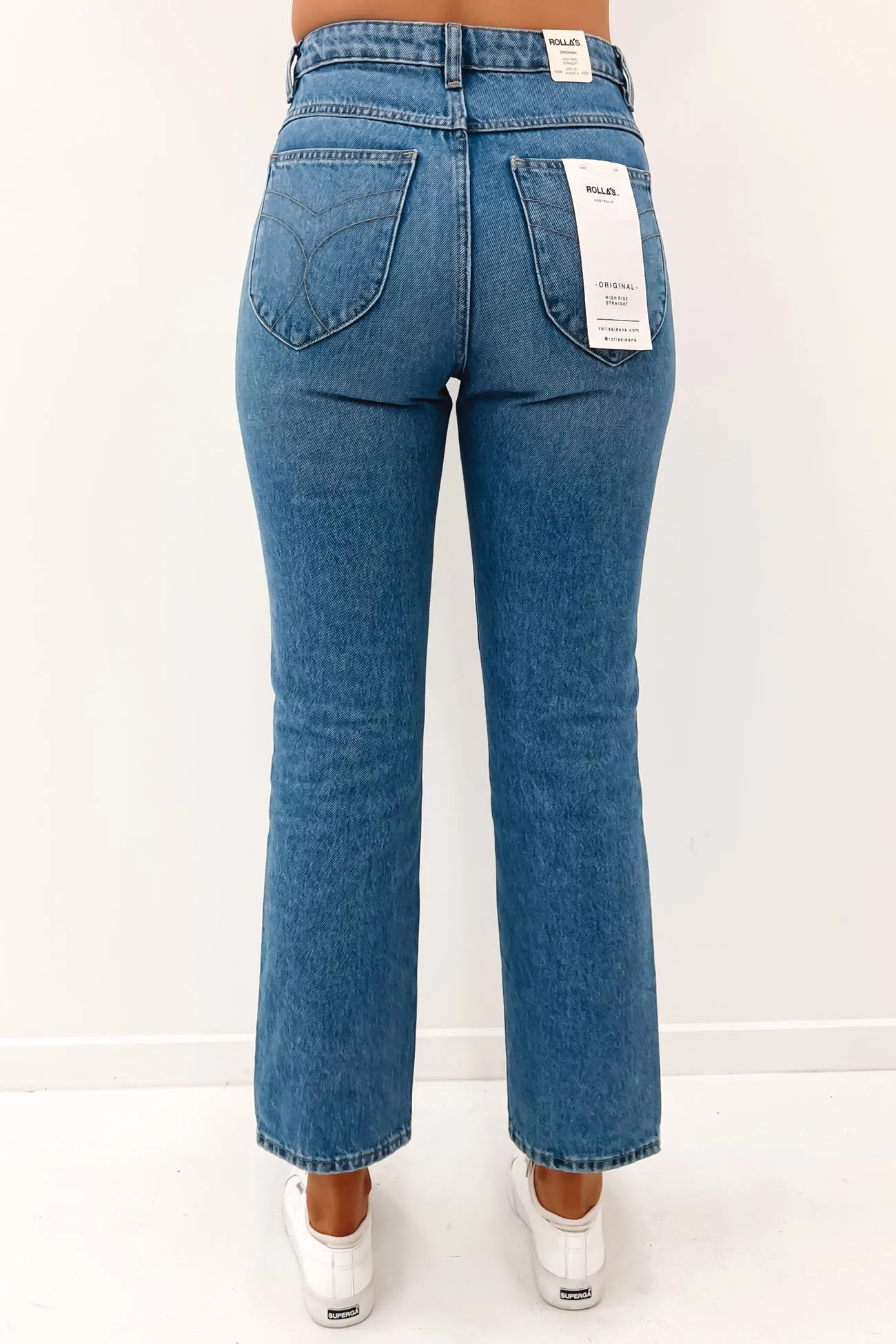 Regular Style Sustainable Manufacturing Original Straight Jean Santorini