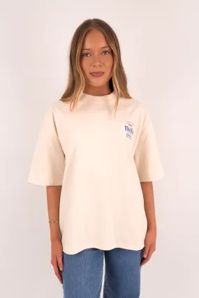 Original Strength Oversized Tee Heritage White Outdoor Comfort Style
