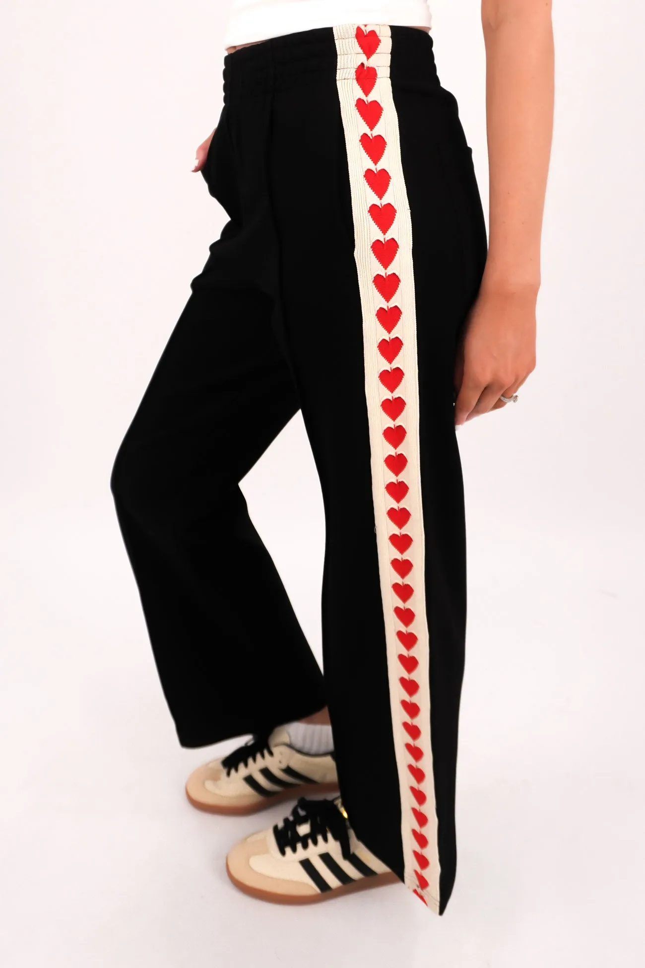 Quick-Dry Material Isabella Pant Black