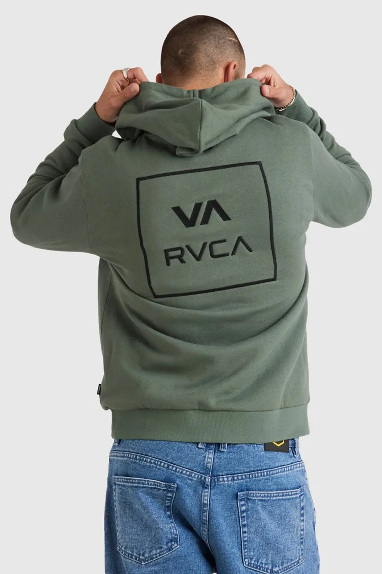 RVCA All The Ways Hoodie Jade Breathable Design Layered Insulation