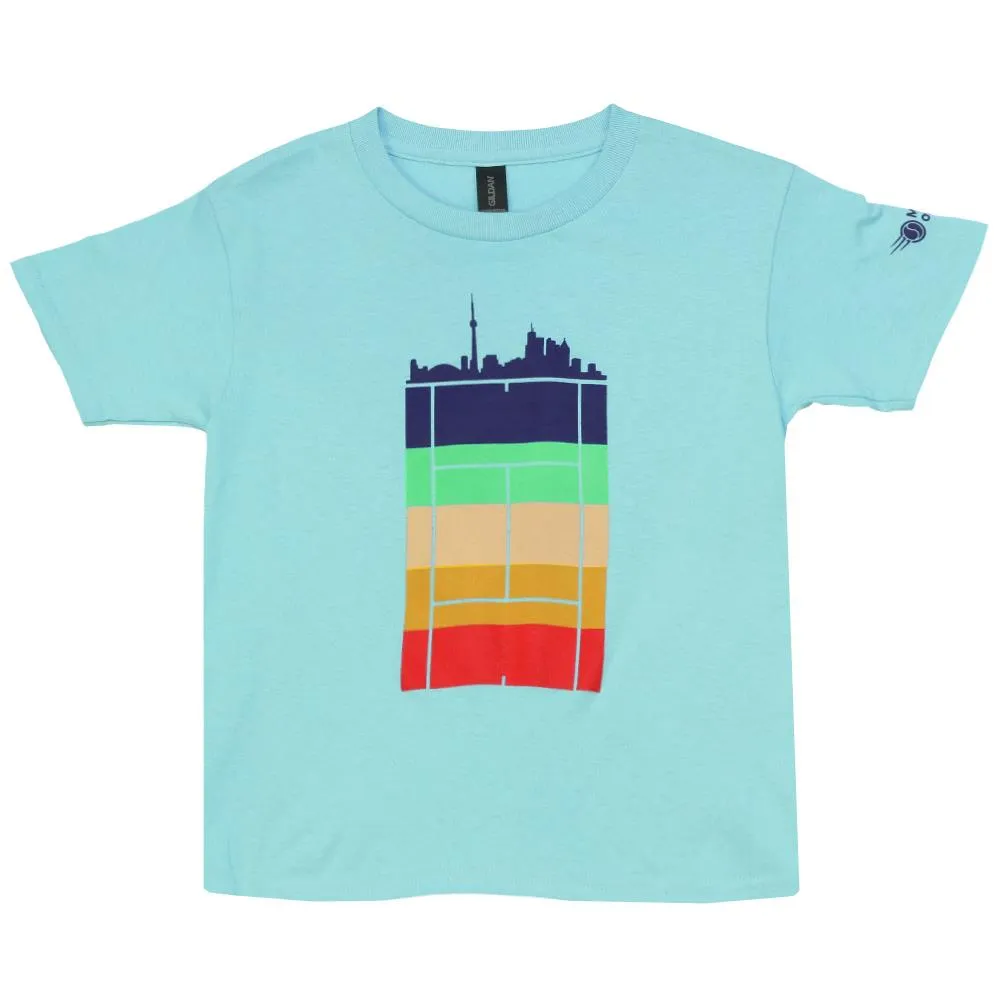 Multi-Purpose Merchant of Tennis Junior Multi City Court Tee - Sky Blue