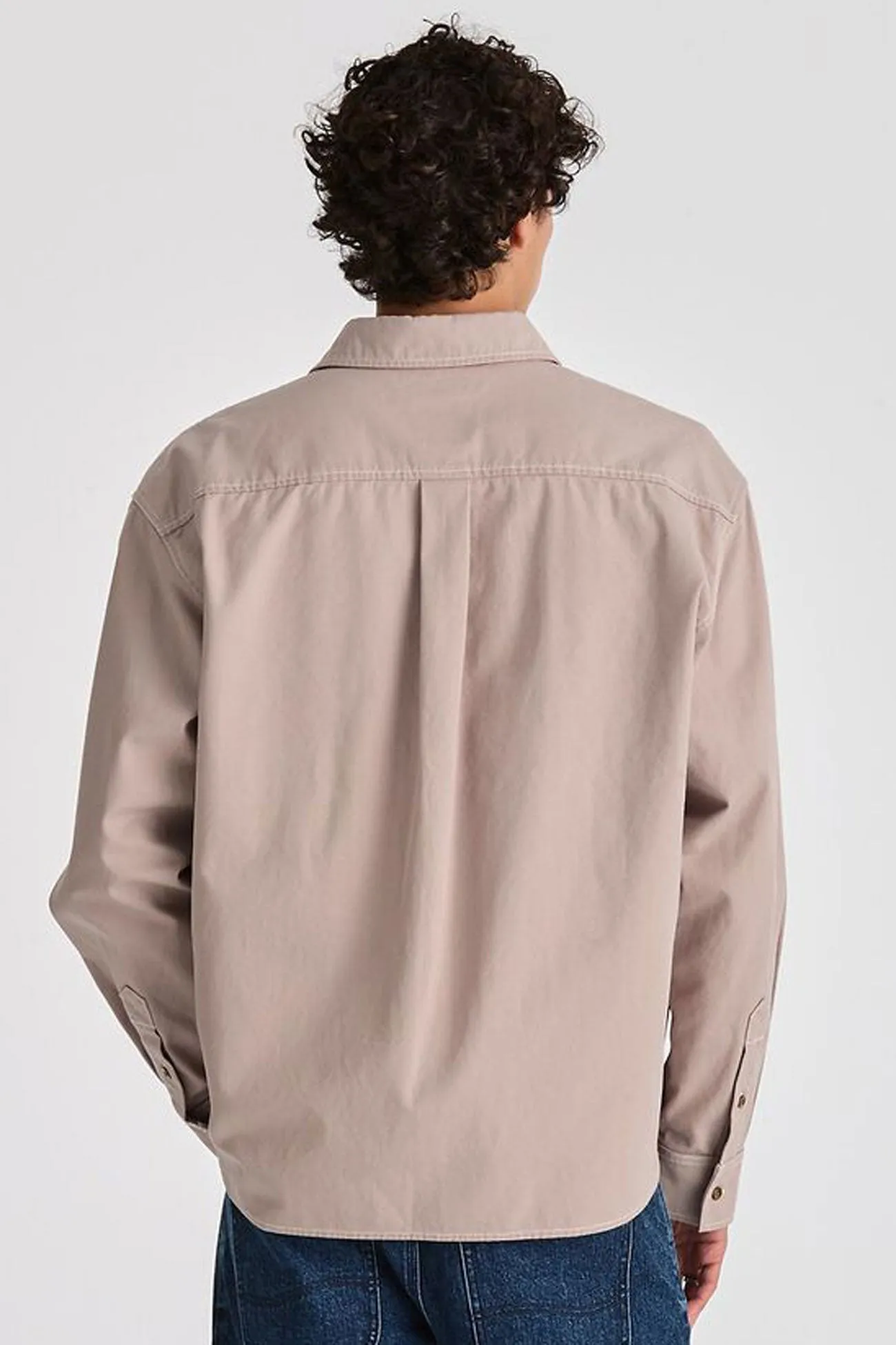 Park Long Sleeve Shirt Concrete Travel-friendly