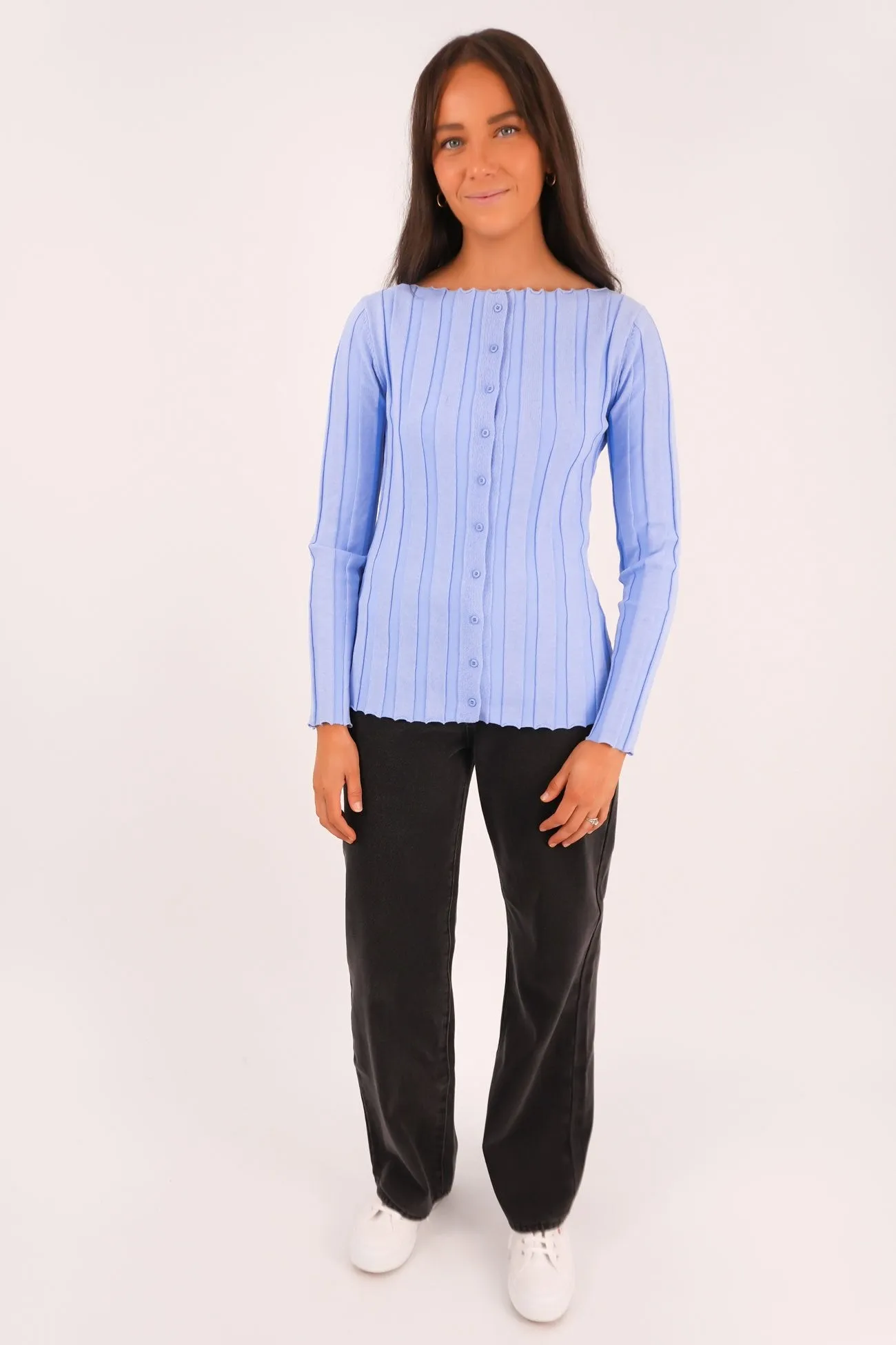 Group gift Ellen Long Sleeve Sky Blue