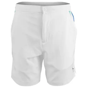 Resistant to fading Penguin Men's Heritage Blocked Short - Bright White/Multi Lined interior
