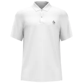 Soft Texture Penguin Men's Performance Legacy Polo - Bright White Exclusive