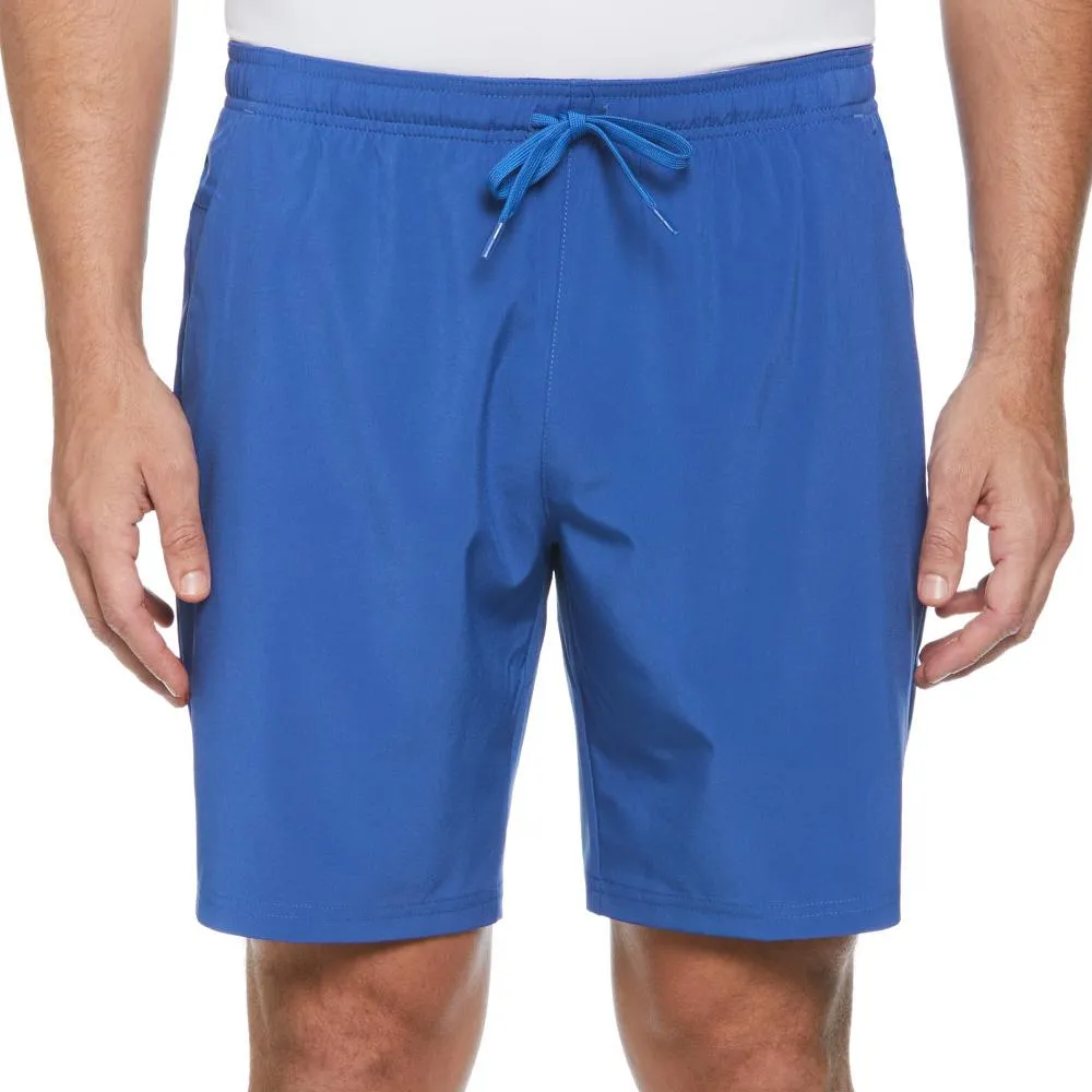 Stylish Look Penguin Men's Performance Solid 8" Short - Nebulas Blue Pull - on style