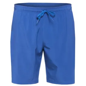 Penguin Men's Performance Solid 8" Short - Nebulas Blue Pull - on style Hem Design Lace-up