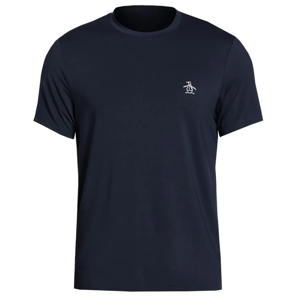 Penguin Men's Performance Solid Tee - Black Iris Fine Fabric color fast