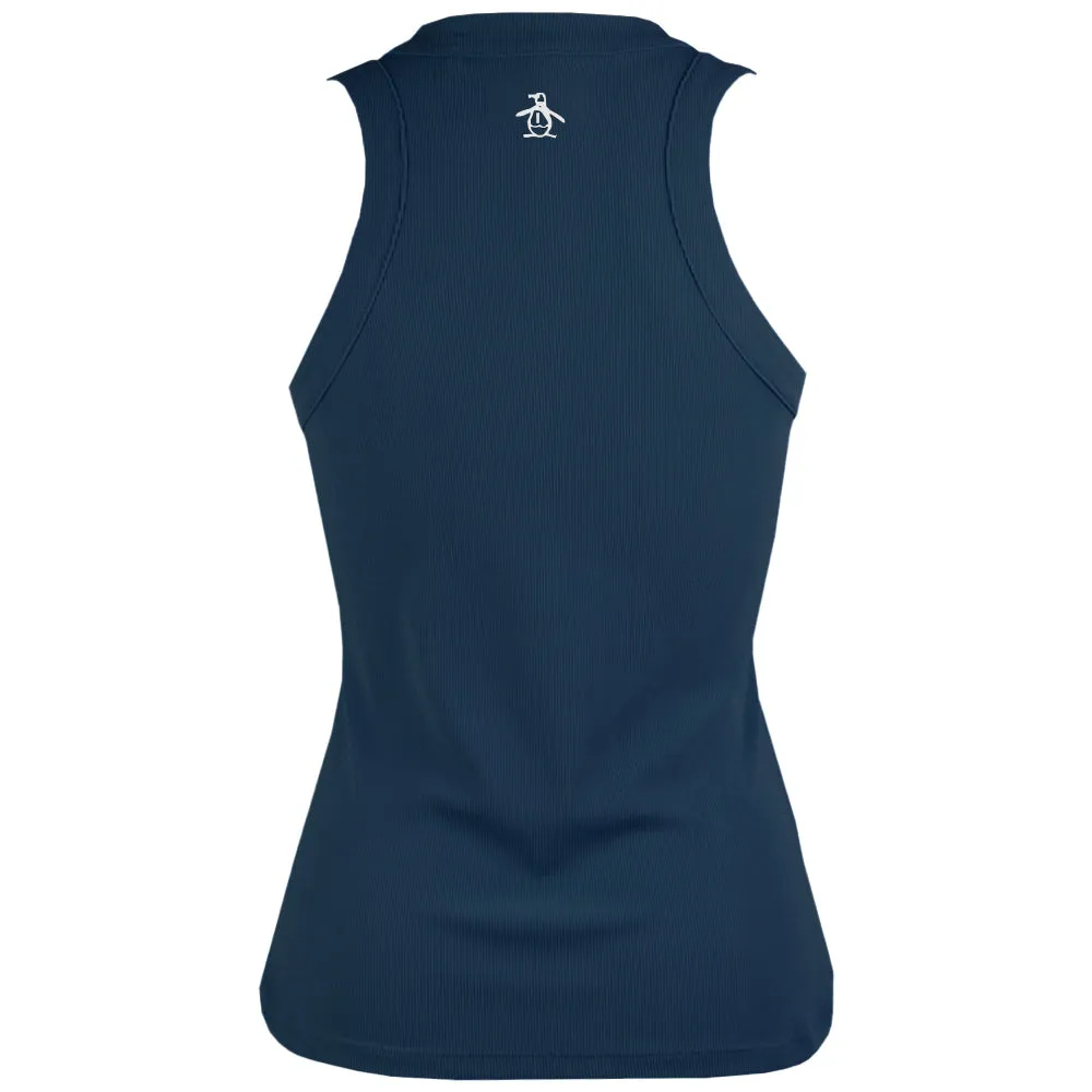 Flexible Design Enhanced comfort Penguin Women's Essentials Rib Tank - Black Iris snap