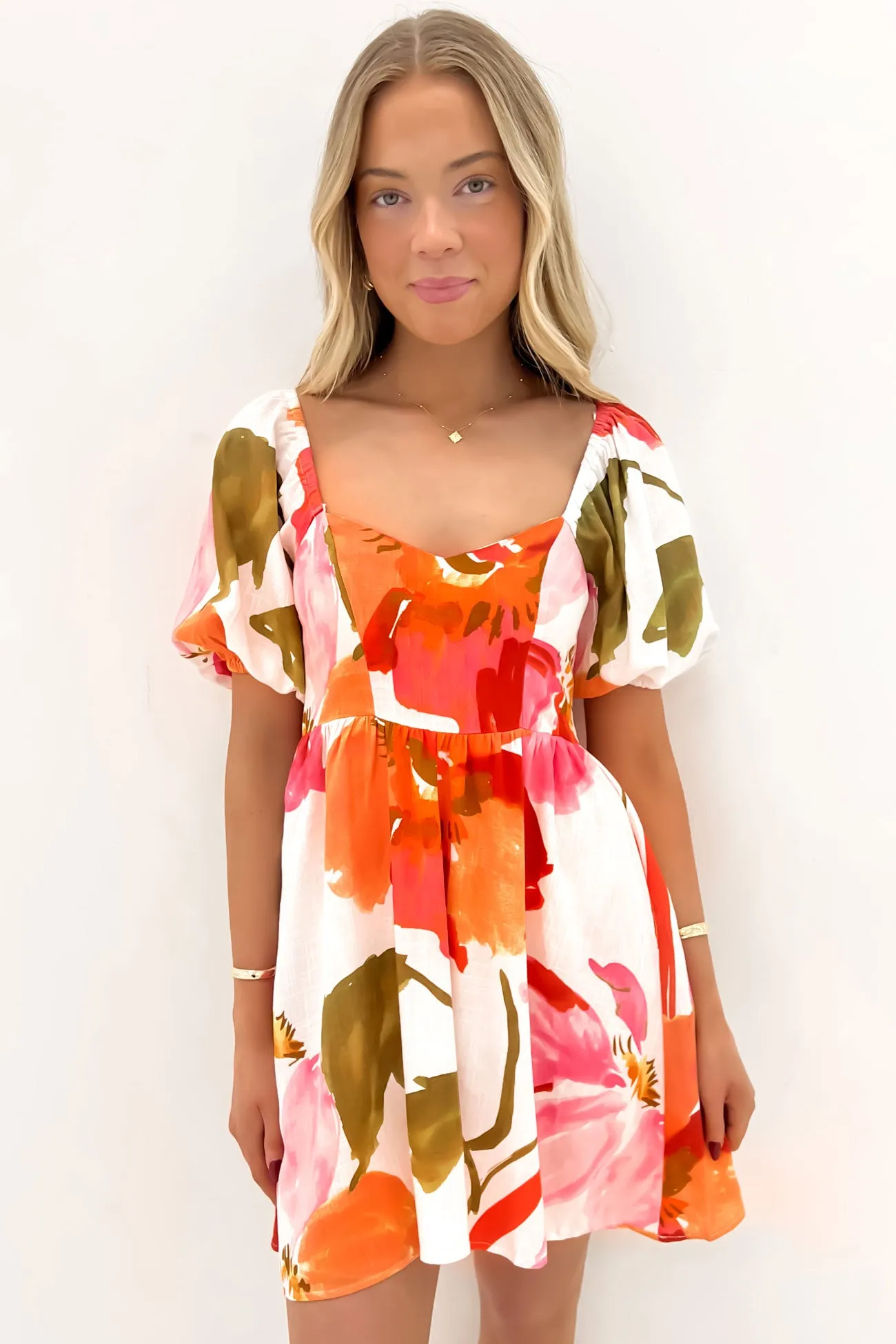 Open Back Pepper Mini Dress Everlyn