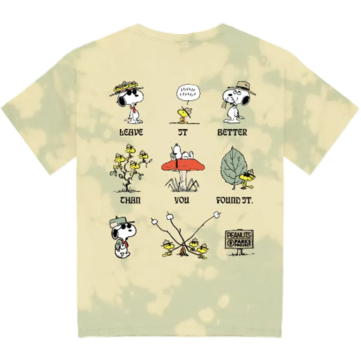 Peanuts X Parks Project Leave It Better Tee discount offer Stylish Layering
