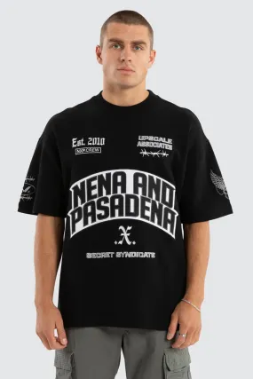Pride Loopback Raptor Tee Jet Black Outdoor Layer ThermoregulatingFabric