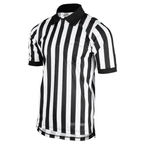 Smitty 1" Stripe Shirt Low Profile Pocket Design Asymmetrical Cut