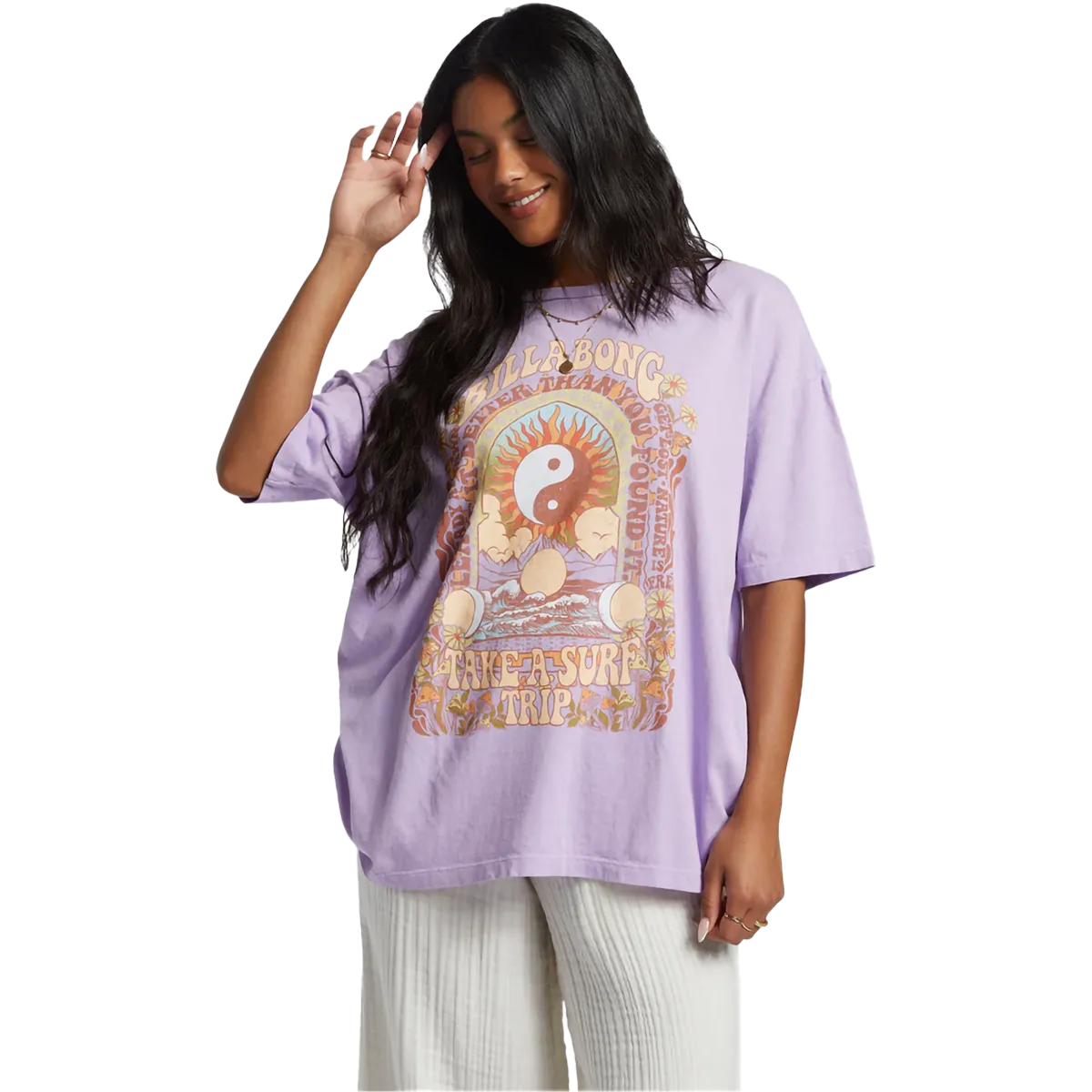 Women's Surf Trip Tee Casual Layering Wear