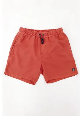 Ergonomic Pattern Cutting Illusion Short Red