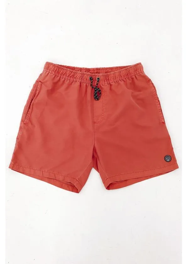 Illusion Short Red nylon blend Clean Mood