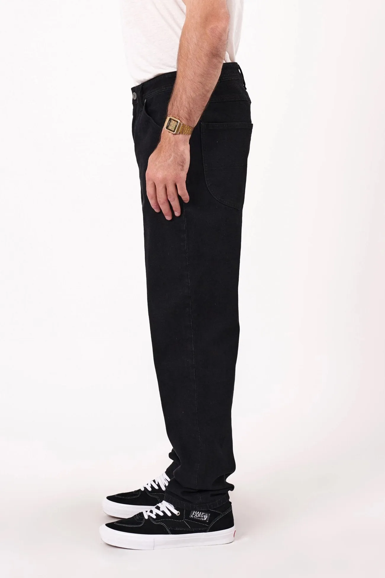 A4 Taper Jean Patrick Black slim fit