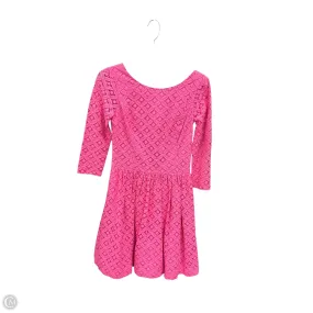 Light Outfit Dress Designer By Lilly Pulitzer In Pink, Size: Xs