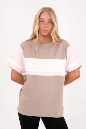 High Durability Weave Pocket Design Performance Relaxed Tee Stone