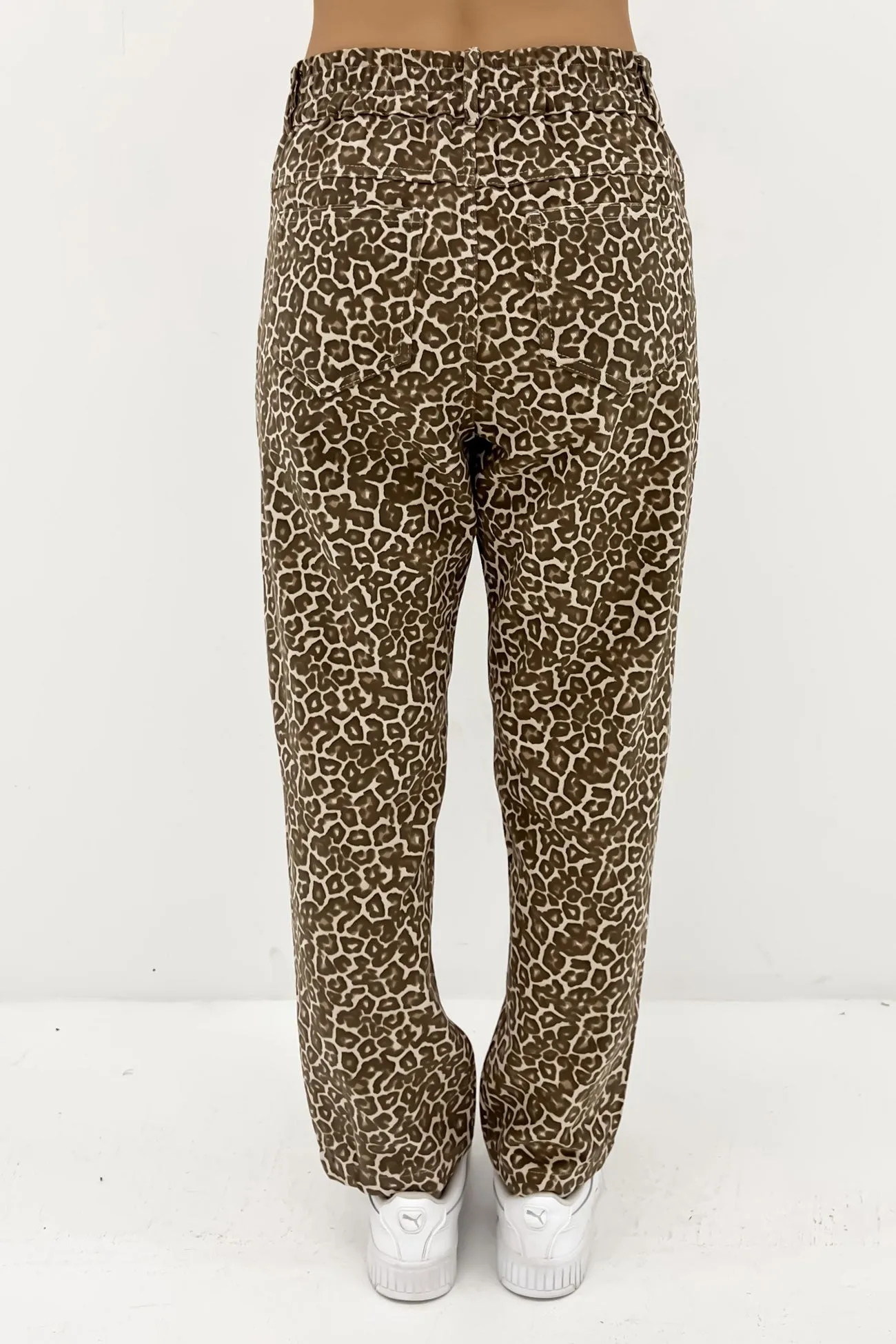 Sarah Pant Hazel Leopard ReinforcedStitching Seamless construction