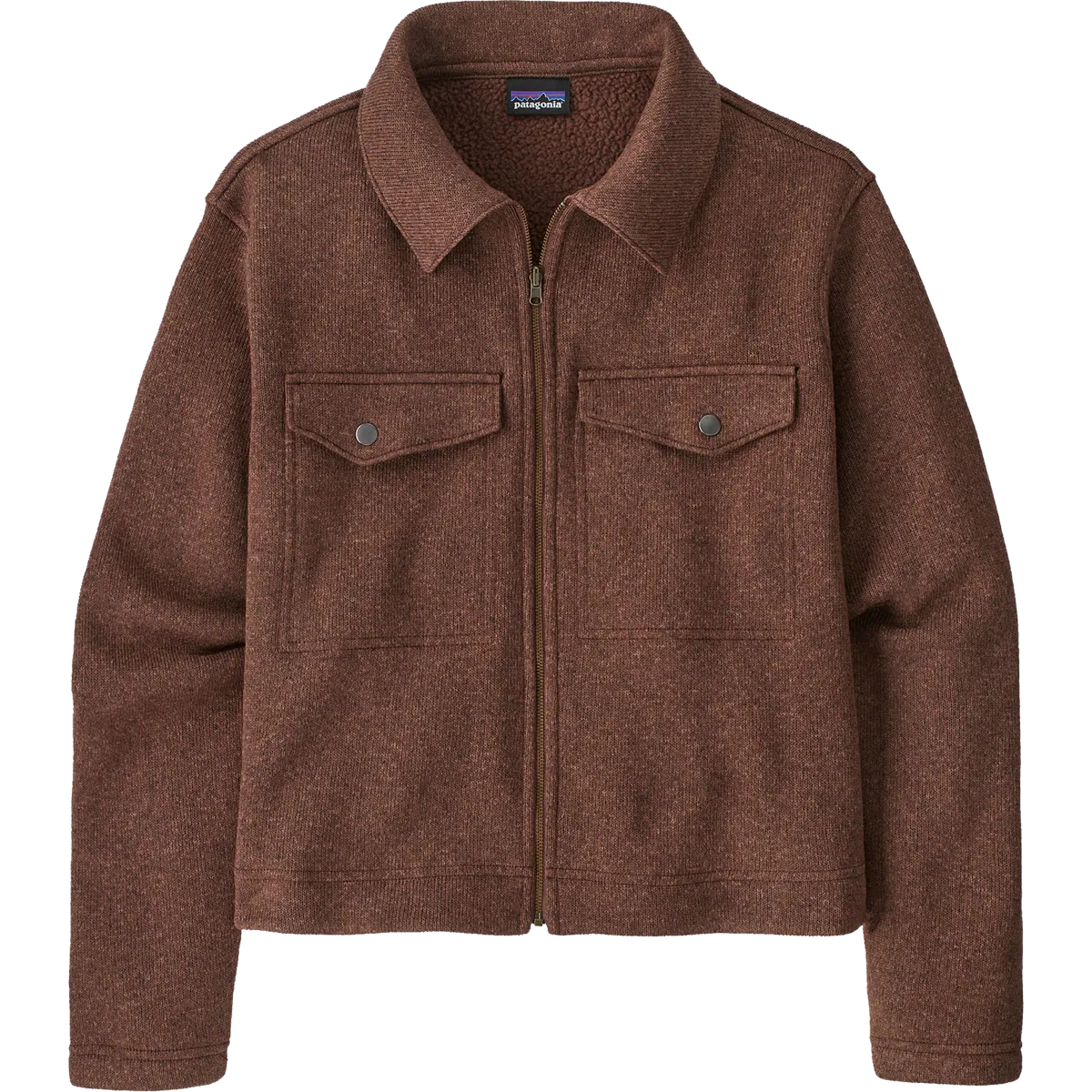 Women's Better Sweater Zip Chore Jacket AdjustableHood Light Outdoor Layer