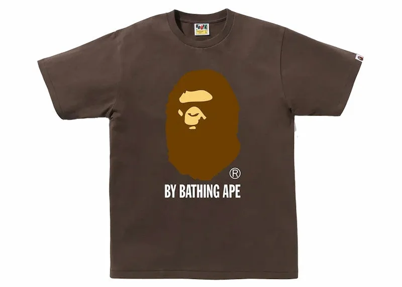 Bape By Bathing Ape Tee (Ss24) Brown Steam Safe Luxury Fabric