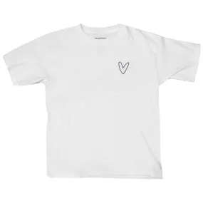 easy - care NBO Toronto Junior Tennis Love Tee - White