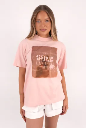 Postcard Relaxed Tee Rose Airflow Ventilation Design