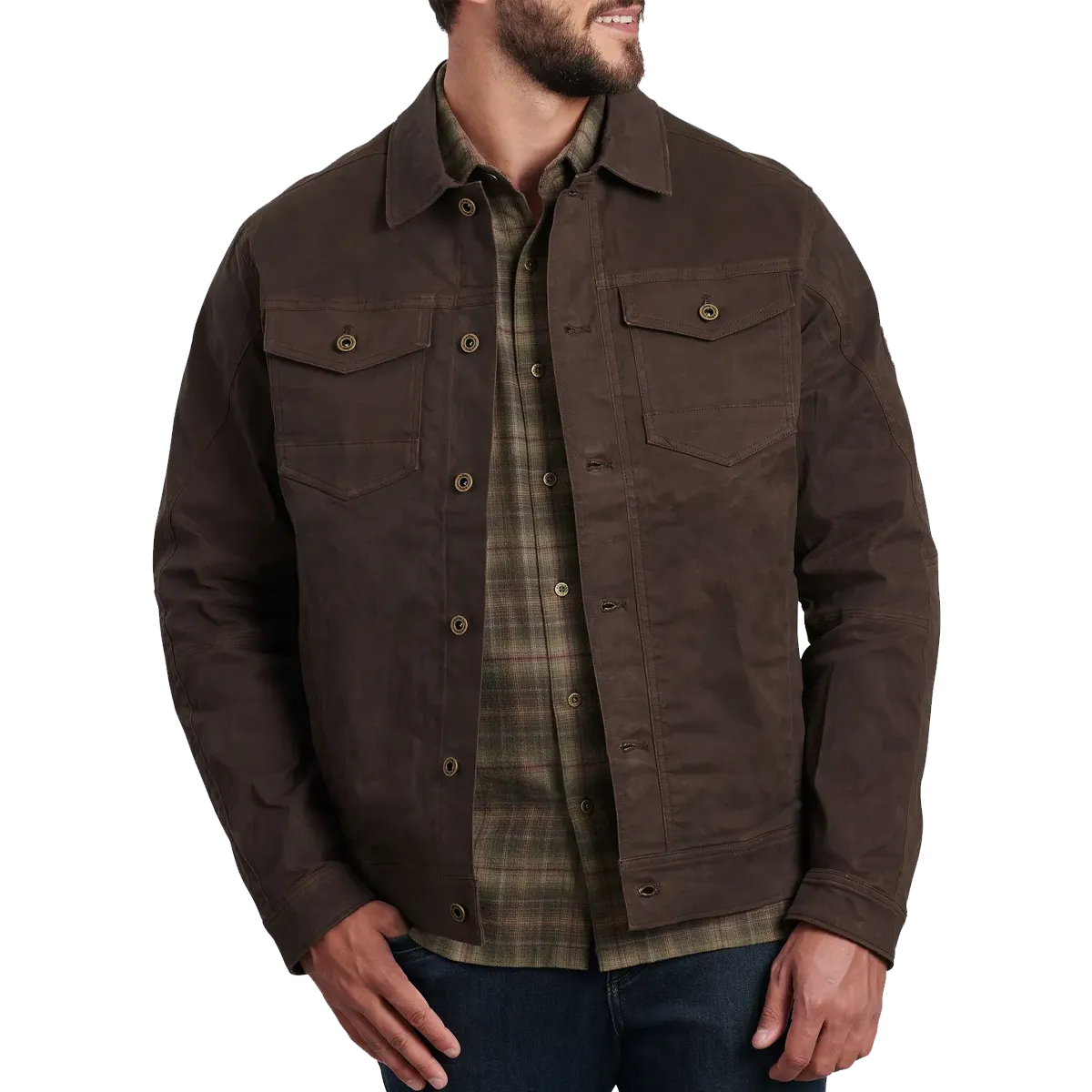 Men's Outlaw Waxed Jacket Light Activated Cooling