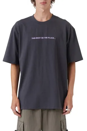 PP Tee Washed Black Classic Crew Neck