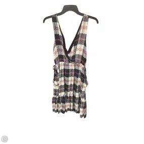 Day Love Dress Casual Midi By Anthropologie In Plaid Pattern, Size: Xs
