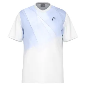 Head Boys Topspin T-Shirt - White/Blue Anti-static elastic waistband