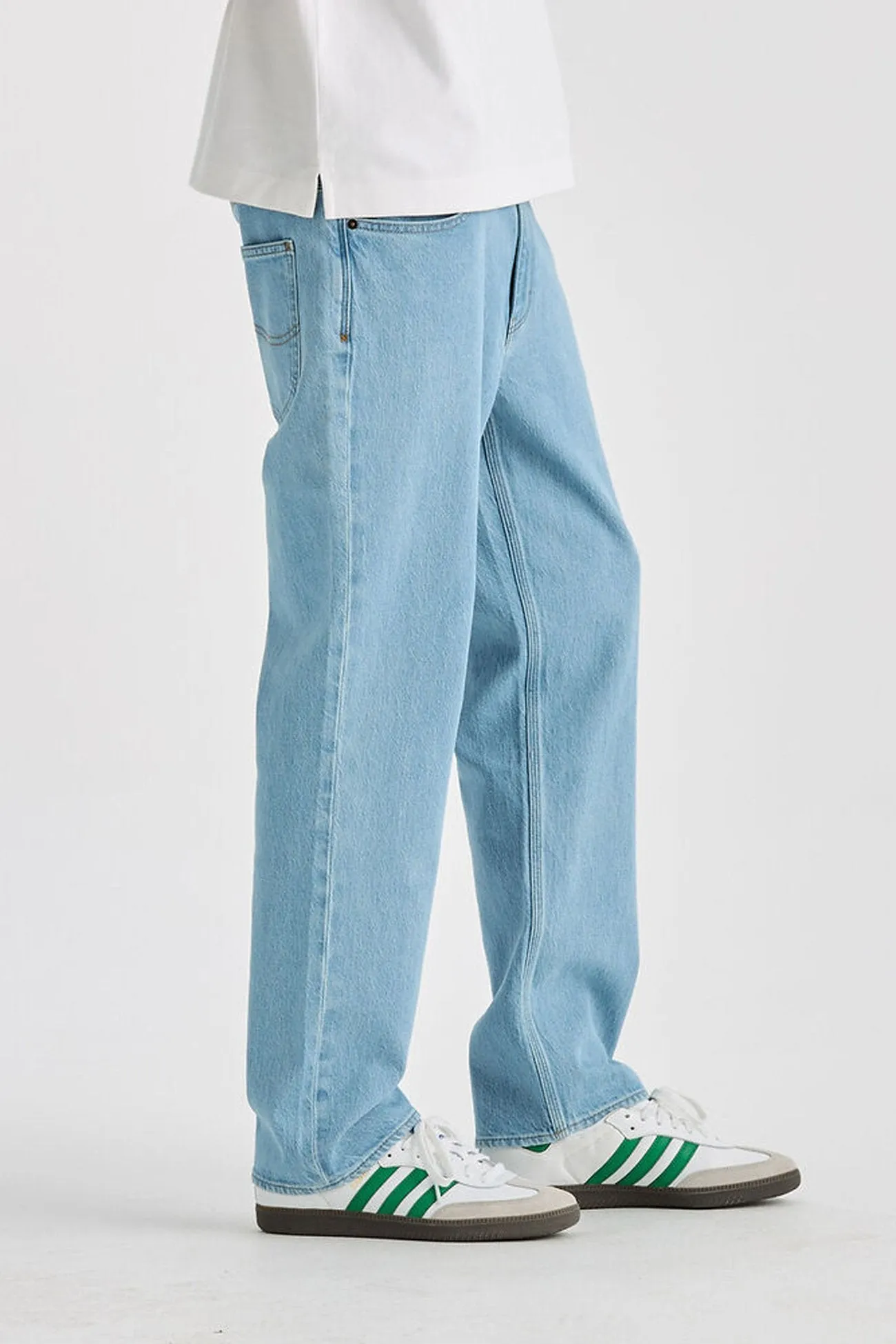 High Quality Classic Wear Earthy L-Three Jean Gridlock Blue