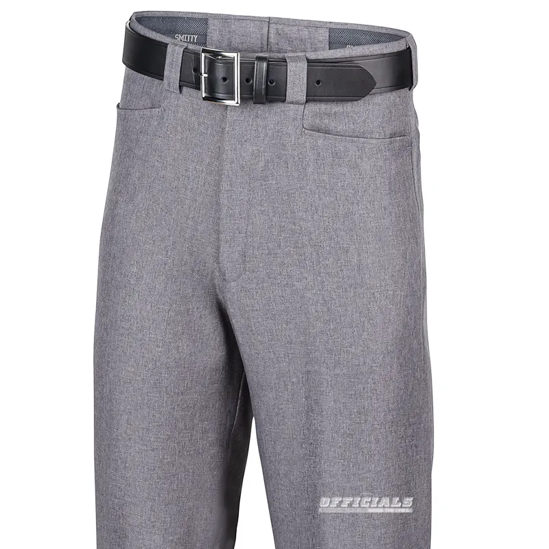 Basic Look Closeout! Smitty Heather Grey Flat Front Western Pocket Umpire Pants