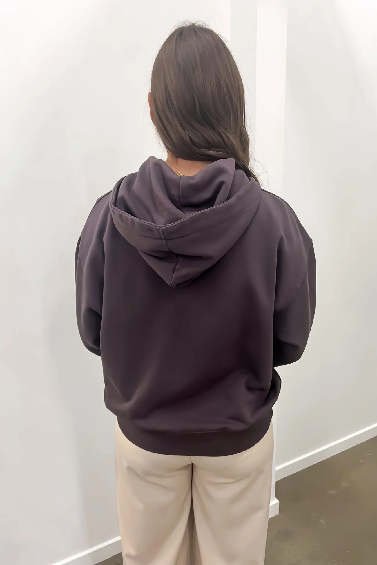 Eco Friendly Fabric New York Hoodie Washed Black