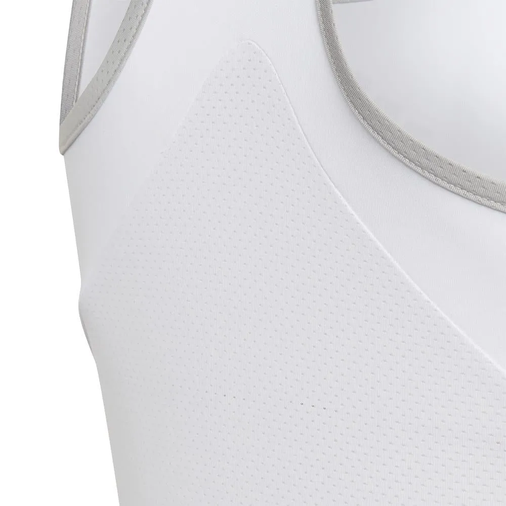 Sleeveless adidas Girls Club Tank - White