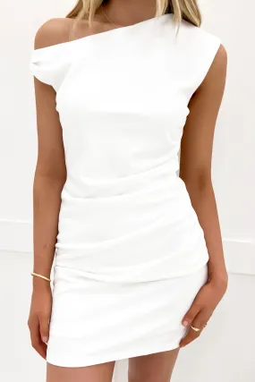 Daytime Fit Daily Essential Hayatt Mini Dress White