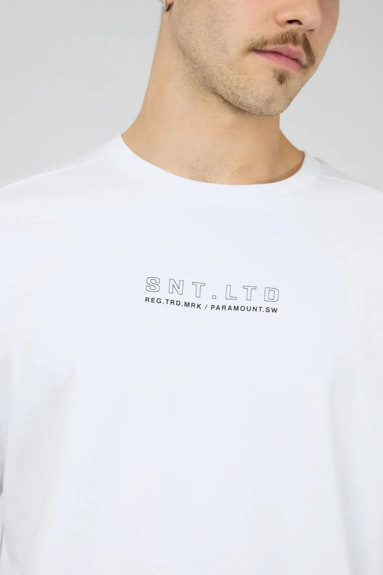 Proline Tee White cotton material Party fun