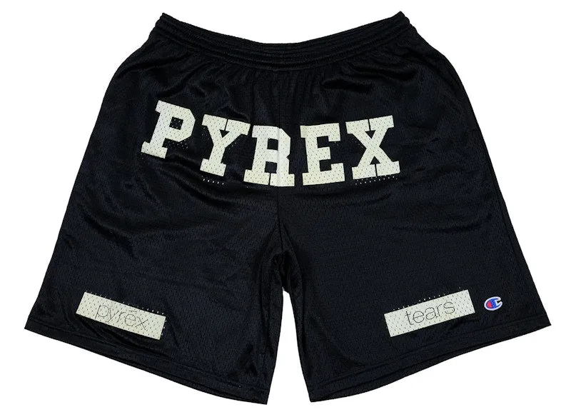 Practical Denim Tears Pyrex Tears Shorts Black