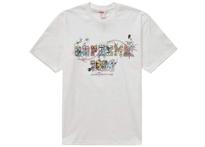 Supreme Varsity Tee White Metal Accents A line