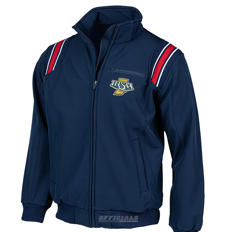Indiana Logo Thermal Fleece Umpire Jacket Street Look Layer Friendly Shape