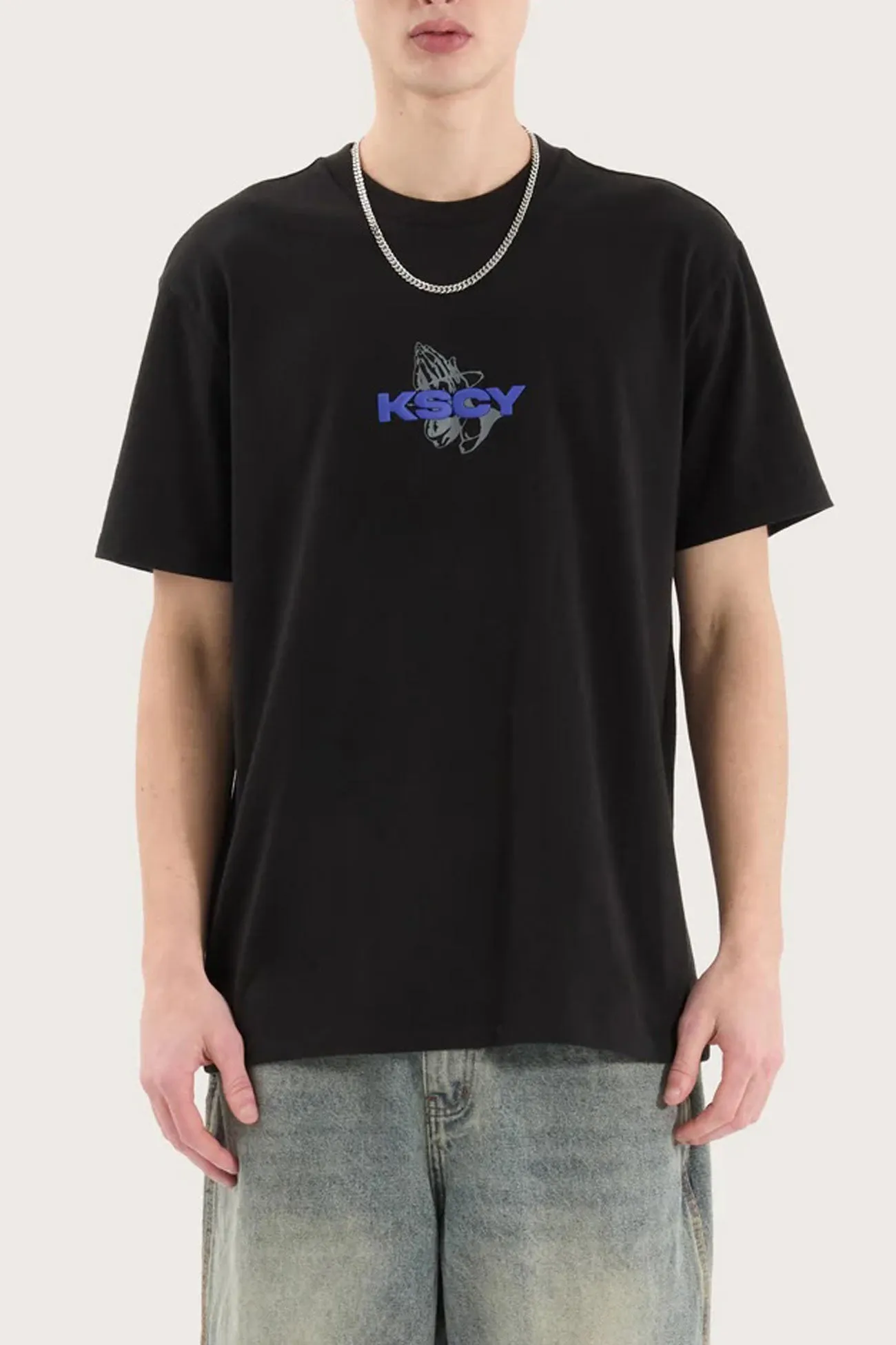Comfy Top Everyday Outfit Fleeting Relaxed Tee Jet Black