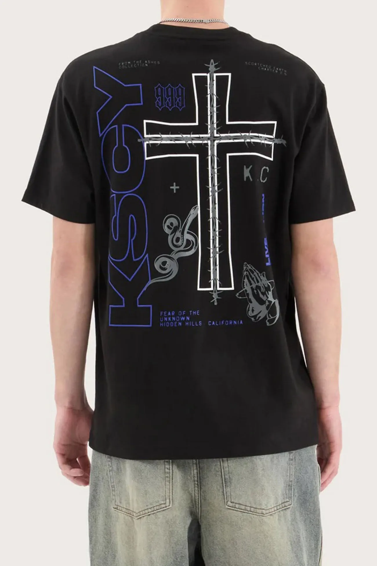Pullover Fleeting Relaxed Tee Jet Black