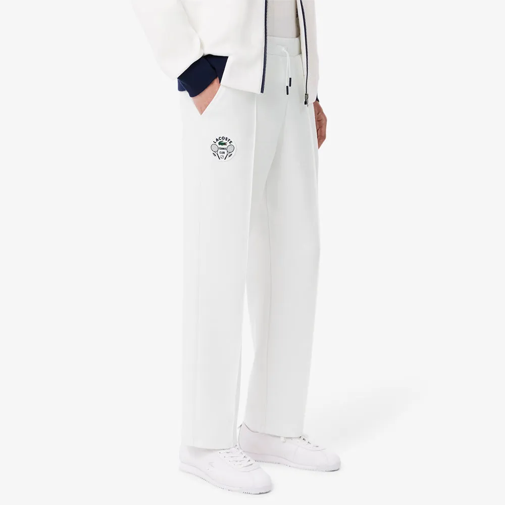 Pure Fit Lacoste Men's Heritage Tennis Sweatpants - White OdorControl Technology