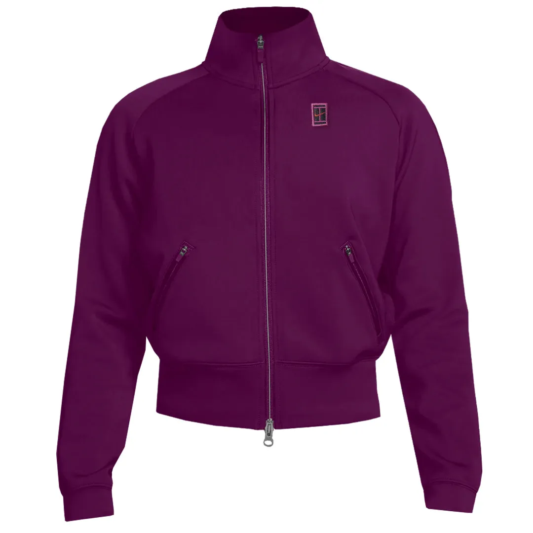 SustainableCertified Mature Charm Pure Style Nike Women's Heritage Jacket - Sangria