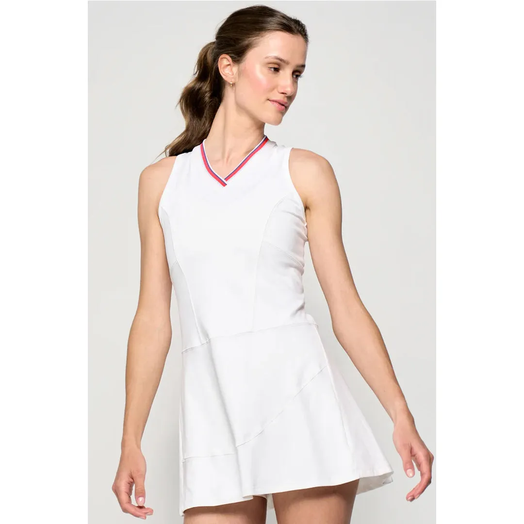 High - quality Fabric quick dry Lija Women's The One To Beat Vivian Dress - White/Multi